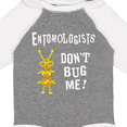thumbnail image 4 of Inktastic Entomologists Bug White Text Boys or Girls Long Sleeve Baby Bodysuit, 4 of 5