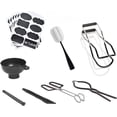 thumbnail image 1 of 7 in 1 Canning Kit Include Steamer Rack,Canning Funnel,Jar Lifter,Wrench, Tongs,Lid Lifter/Bubble Remover Tool.Suitable for easy learning and making of household mason canning, 1 of 6