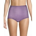 thumbnail image 2 of Bali Skimp Skamp® Brief, 3-Pack White/Chateau Blue/Plummed Out Stripe 9 Women's, 2 of 2