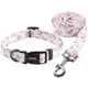 thumbnail image 1 of Ihoming Juego De Collar Y Correa Para Perro Para Caminar Diariamente Al Aire Libre, Correr, Entrenar, Diseño De Cielo Floral Para Niños Medianos, Niñas, Perros, Gatos, Mascotas M-Hasta 45 Libras, 1 of 1