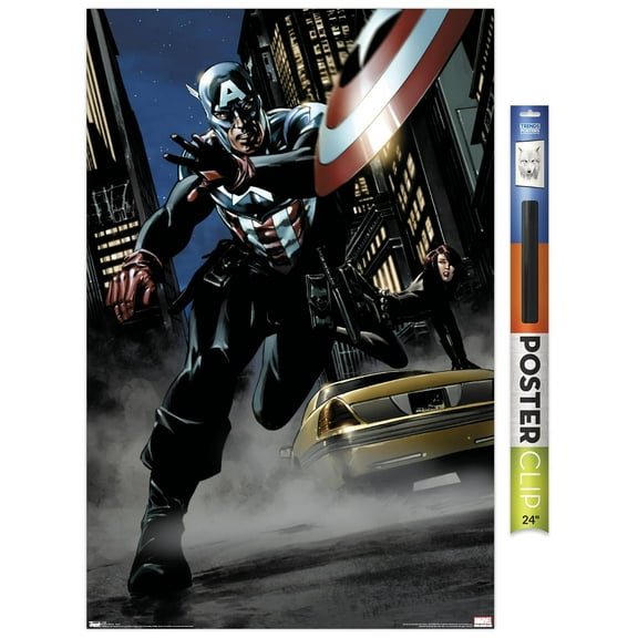 Marvel Comics - Captain America - Comic Wall Poster, 22.375" x 34"