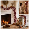 thumbnail image 6 of Darzheoy Thanksgiving Fall Garland, 6.2 ft Artificial Autumn Garland, Mantel Home Thanksgiving Outdoor Decor, Fall Decor, for Home Mantel Table Yard, 6 of 6