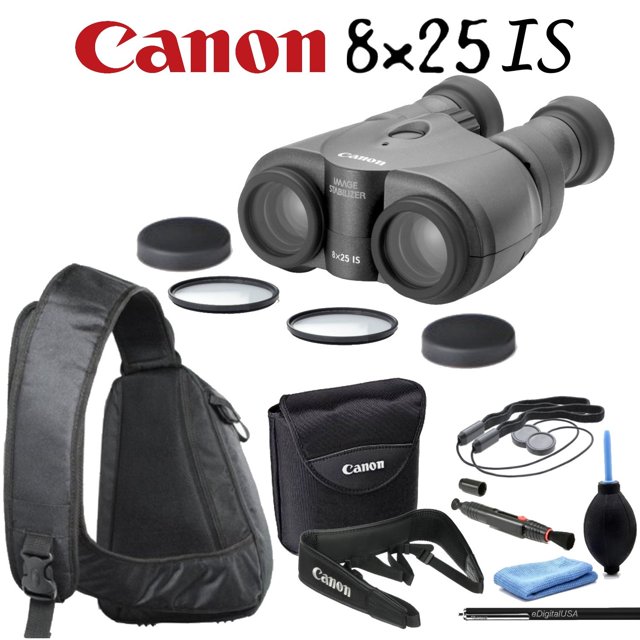 Canon 8x25 es un paquete avanzado binocular con imagen estabilizada