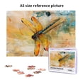 thumbnail image 6 of 1000 PCS Dragonflies jigsaw puzzles 1000 pieces,Stunningly Vibrant Colors,Stress relieving pleasure,Enchanting Dragonflies Wooden Puzzle 1000 Piece,Great for Relaxation and Display for Puzzle Lovers, 6 of 6