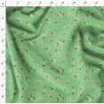 thumbnail image 4 of Soimoi Poly Georgette Fabric Leaves & Floral Artistic Fabric Prints by Yard 42 Inch Wide, 4 of 5