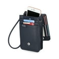 thumbnail image 2 of Nautica Catalina Vegan Leather RFID Womens Crossbody Cell Phone Purse Holder Wallet, 2 of 4