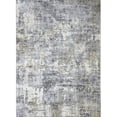 thumbnail image 2 of BERTHMEER 3'x5' Abstract Rugs for Living Room Bedroom Farmhouse Office Stain Resistant non-slip Machine Washable, Blue Gray, 2 of 9