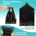 thumbnail image 5 of Trash Bags 40PACK 4 Gallon Garbage Bags with Handle, Black Plastic Trash Bag for Bathroom, Garbage, Strong Plastic Trash Can Liners for Kitchen, Office, Bathroom Can, Large Capacity for Home Storage, 5 of 7