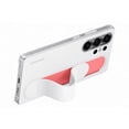 thumbnail image 4 of Funda ultra de silicona con agarre vertical para SAMSUNG Galaxy S25, color blanco, 4 of 6