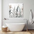 thumbnail image 3 of Vintage Floral Botanical Wall Art Painting on Canvas, Farmhouse Flowers Leaves Canvas Art Home Prints Wall Art Framed Modern Artwork for Living Room Bedroom Wall Decor 8x8in, 3 of 9