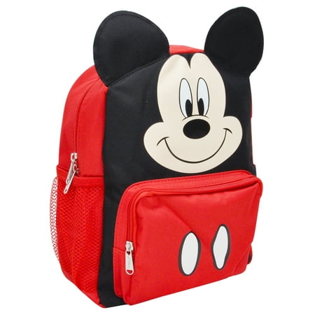 Disney - Boys Mickey Mouse Cargo Backpack with Ears 12