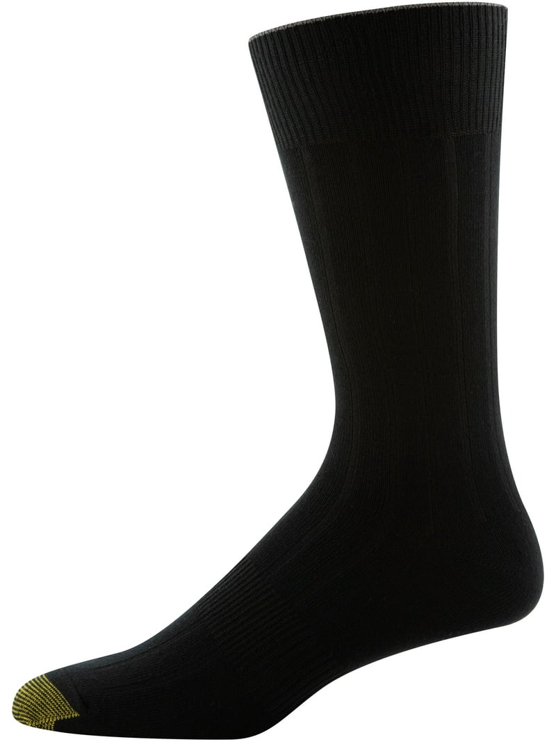 gold toe men's black dress socks GOLDTOE Edition Mens Rib Crew 3-Pack with Reinforced Moisture Wicking Comfortable Fit Fucking