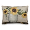 thumbnail image 2 of Creative Products Sunflower Still Life 20 x 14 Spun Poly Pillow, 2 of 3