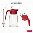 thumbnail image 5 of GoodCook Everyday Syrup Dispenser Glass Container with Pull Tab Pour Feature, 5 of 8