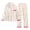 Blue, variant on MEICHEN Pajamas Set for Women Ladies' Luxurious Temperament Loose Oversized Casual Home Clothes Long Sleeved Pants Mom's Imitation Cotton Pajamas Set Women's Sleepwear