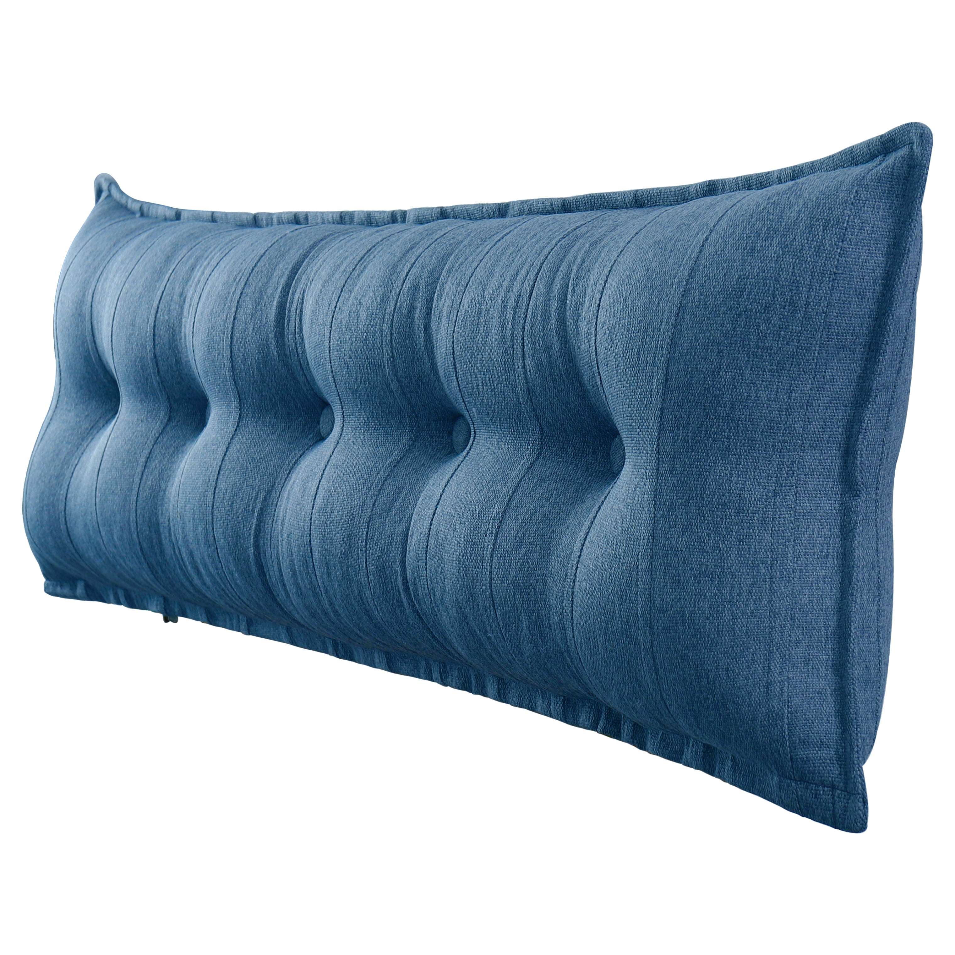 WOWMAX Rectangular Headboard Reading Body Pillow Bedside Oversized Throw Cushion Extra Large Backrest Lumbar Pillows Positioning Back Support Bolster