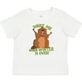 thumbnail image 3 of Inktastic Groundhog Day Wake Me When Winter is Over Boys or Girls Baby T-Shirt, 3 of 5