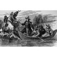 thumbnail image 2 of Roger Williams Landing At Providence In Narragansett Indian Country History (36 x 24), 2 of 2