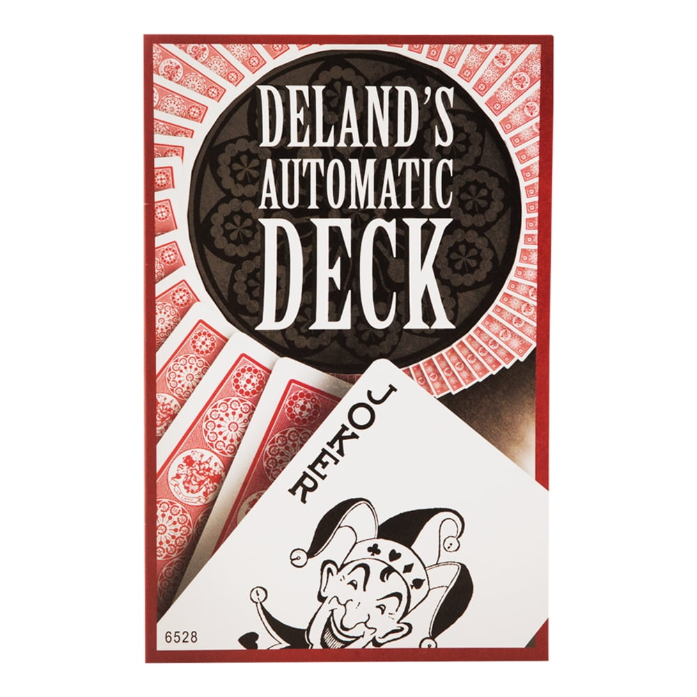 Magic Makers The Automatic Deck DeLands Marked Deck Red Edition