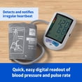 thumbnail image 2 of Tensiómetro automático Medline Advanced, brazalete universal para brazo, pantalla LCD digital grande, almacena hasta 90 lecturas, estuche de transporte y pilas incluidas., 2 of 5