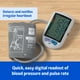 thumbnail image 2 of Tensiómetro automático Medline Advanced, brazalete universal para brazo, pantalla LCD digital grande, almacena hasta 90 lecturas, estuche de transporte y pilas incluidas., 2 of 5