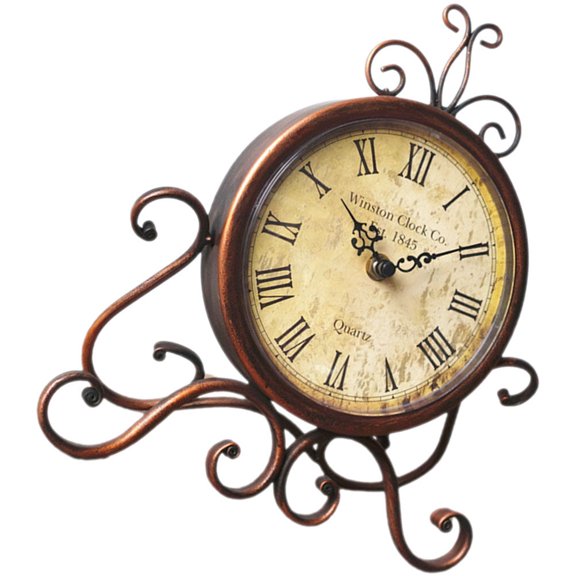 Pastoral Clock Bedroom Loud Alarm Digital Large Display Radio