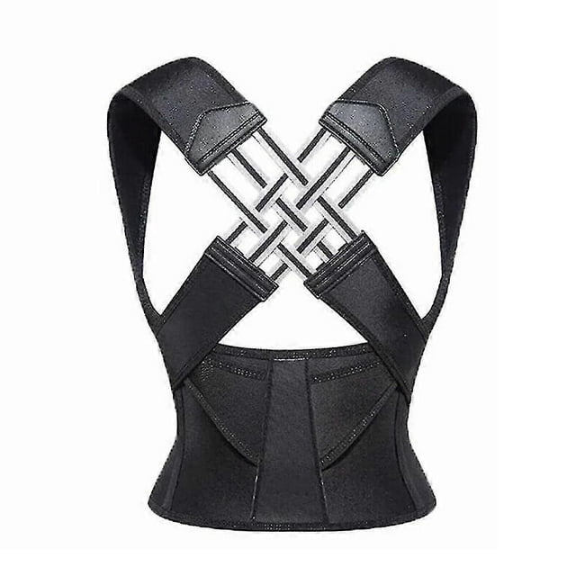 Corrector de postura, cinturón de soporte para hombros, soporte corporal para dolor de espalda lumbar, hombres y mujeres s202412242338
