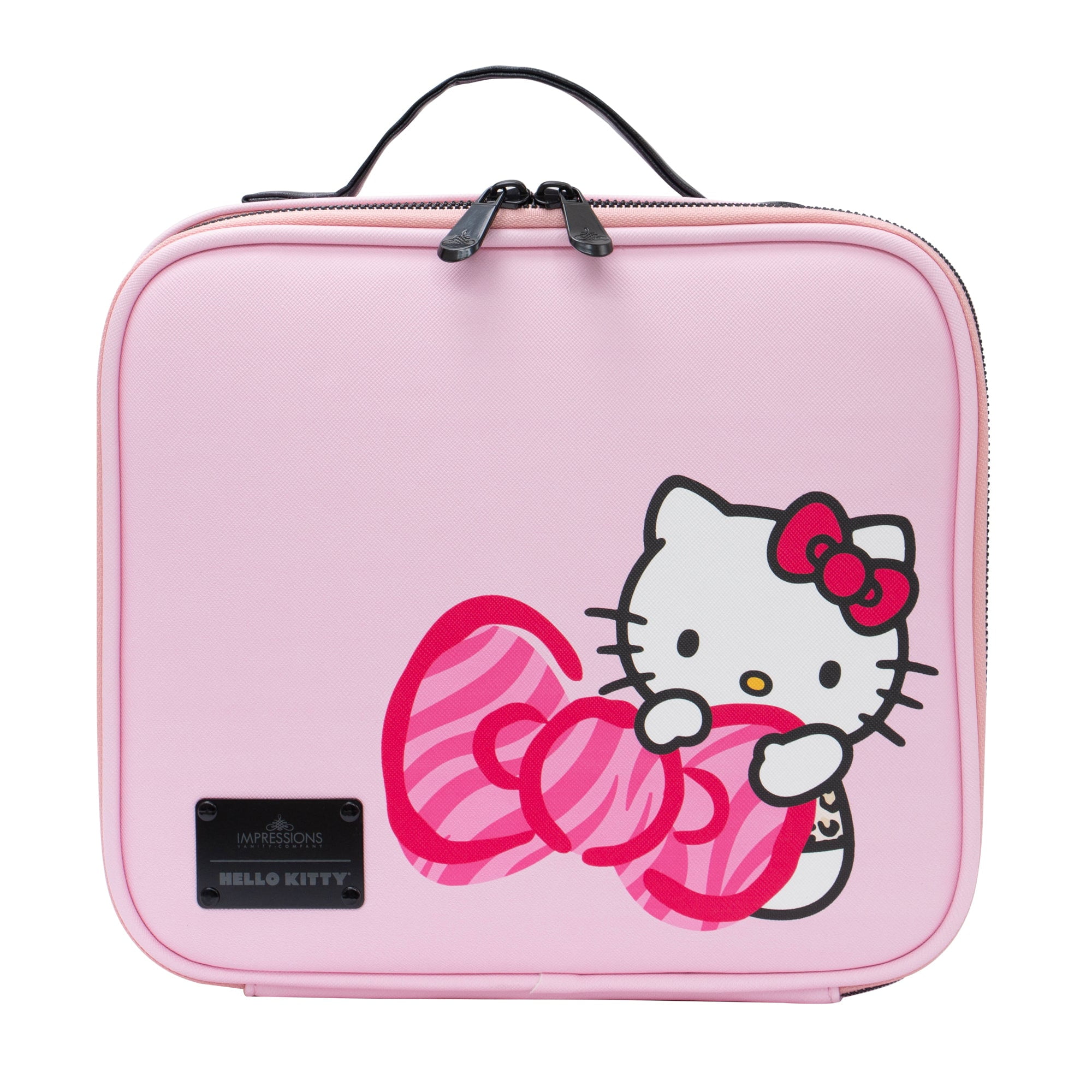 Impressions Vanity Hello Kitty Cosmetic Bag with Faux Leather, Travel ...