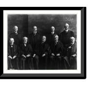 Historic Framed Print, U.S. Supreme Court in 1912, 17-7/8" x 21-7/8"