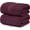 Burgundy, variant on - Luxurious Jumbo Bath Sheet 8 Piece - 600 GSM (35X70 Inches) 100% Ring Spun Cotton - Highly Absorbent and Quick Dry Extra Large Bath Towel - Super Soft Hotel Quality Towel (Black)