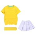 thumbnail image 3 of Unisex Kids Soccer Jersey Set Boys Soccer Crewneck Shirts and Shorts with Socks Girls Soccer Outfit, 3 of 4