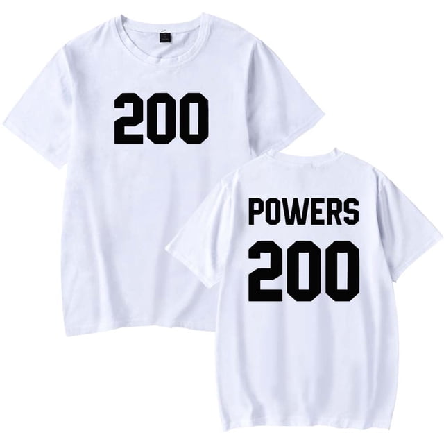 Chad Powers 200 Merch Camiseta Mujeres Hombres Casual Cuello Redondo Manga Corta Camiseta De Moda