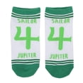 thumbnail image 5 of Sailor Moon Celestial Symbols Women's 5-Pair Ankle Socks, 5 of 8