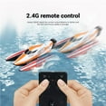 thumbnail image 1 of VONKY Remote Controlled Boat Kids Outdoor Mini RC Boat 2.4G RC Speed Racing Boat Summer Water Toys Children Gift Orange, 1 of 5