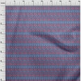 thumbnail image 3 of oneOone Organic Cotton Voile Fabric Geometric Ikat Print Fabric By The Yard 42 Inch Wide, 3 of 4