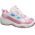thumbnail image 3 of Sandak Tenis para Niña Blanco con Rosa Bubble Gummers Nucleo (JP_Footwear_Size_System, Big_Kid, Measurement, Measurement_20_Point_0_Centimeters), 3 of 3