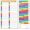 Color, variant on 14 Sheets Breaker Panel Labels, 10 Electrical Box Catalog Labels and 4 Number Stickers, Colorful Durable Removable Electrical Number Directory Load Center Sticker(Yellow)