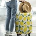 thumbnail image 2 of Stretch Luggage Cover XL(29-32in)– Elastic Travel Suitcase Protector with Handle Openings & Bottom Closure, Washable Polyester Spandex Cover for 18"-32" Suitcases, S/M/L/XL Size, 2 of 6