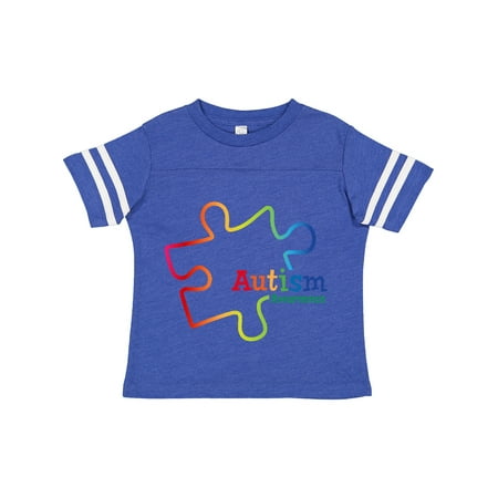

Inktastic Rainbow Gradient Autism Gift Toddler Boy or Toddler Girl T-Shirt