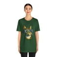 thumbnail image 2 of Cosmic Kitty Solar Eclipse T-Shirt - Cat in Eclipse Glasses, 2 of 3