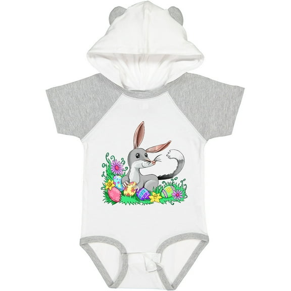 Inktastic Easter Bilby with Eggs and Flowers Boys or Girls Baby Bodysuit