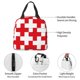 thumbnail image 4 of Easygdp Red Cross 1 Bolsa Térmica Premium - Tela Oxford Impermeable, Gran Capacidad, Bolsillo Frontal, Unisex para Trabajo, Escuela, Actividades al Aire Libre y Picnics, 4 of 8