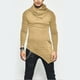 thumbnail image 1 of Blusa y camisas de cuello alto de manga larga para hombre, moda de primavera y otoño, blusa lisa de cuello redondo y manga larga para hombre, 1 of 5