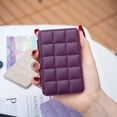 thumbnail image 5 of Cell Phone Wallet Credit Card Holder for Back of Phone Pocket Adhesive Sticker Card Pouch Sleeve for iPhone/Samsung Galaxy/Moto/Google/Android and Most Smartphones, Deep Purple, 5 of 5