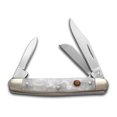 thumbnail image 1 of Hen & Rooster Small Stockman Knife Cracked Ice Celluloid Stainless 303-CI  Cuchillo Hen and Rooster Knives Small Stockman, 1 of 4