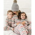 thumbnail image 3 of Christmas Family Matching Pajamas Set 2023 Mom Dad Kids Elk Print 2Pcs Clothes Baby Romper Family Look Soft Sleepwear Xmas Gift, 3 of 4