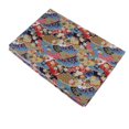 thumbnail image 3 of Tissu en Coton à Vagues Bronzantes Imprimé 1m Matériel de Couture Patchwork Tissu Multi-Usage Fleurs Bleues, 3 of 9