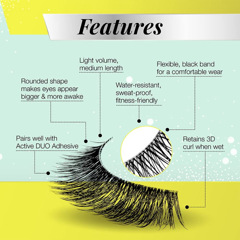 Ardell Active Lash Pump'n-No Colour (Pack of 10)