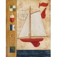 thumbnail image 2 of Paul Brent 20x24 Gallery Wrapped Canvas Wall Art Titled - Model Yacht Collage III, 2 of 4