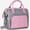2 Pink-gray, variant on Insulated Lunch Bag for Women, Large 12L Reusable Cooler Lunch Box for Work, Office, Picnic, Leakproof Tote with Shoulder Strap